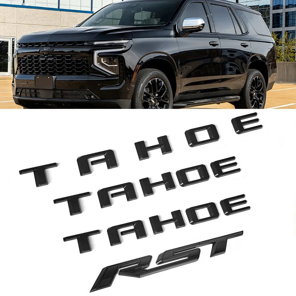 Emblem Kit for 2021-2026 Chevrolet Tahoe RST Grille & Tailgate Bowtie