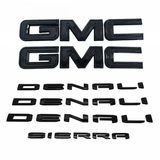 Emblem Kit for 2019+ GMC Sierra 1500 Denali Grille & Tailgate Badges