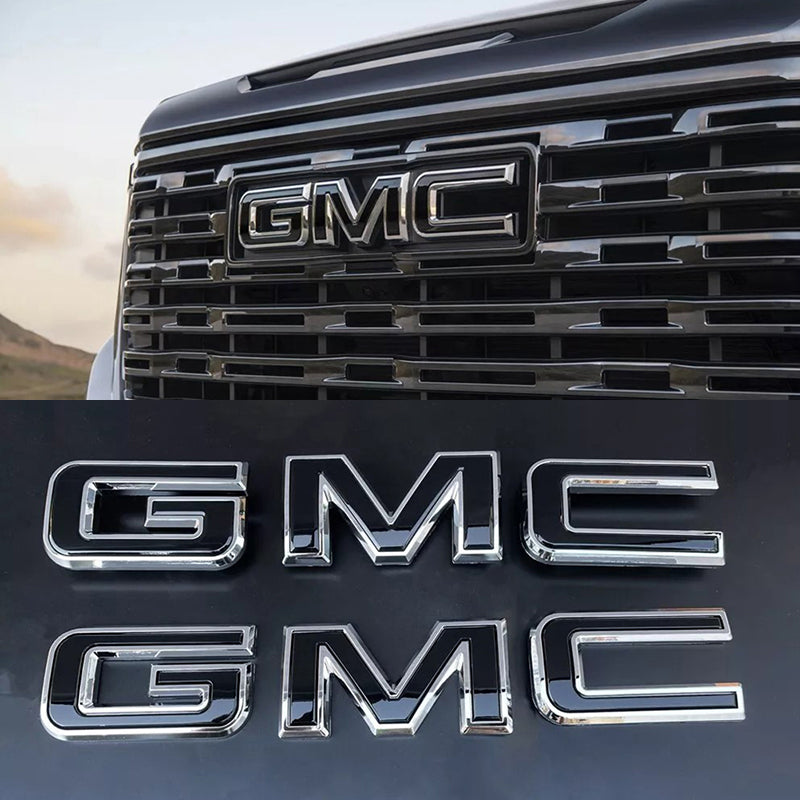 Grille & Tailgate GMC Emblem for 2019+ Sierra 1500 2500HD 3500HD Badge