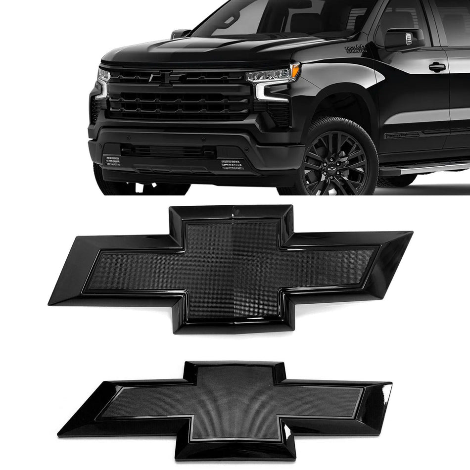 Bowtie Emblems for 2023-2026 Chevy Silverado 1500 Grille & Tailgate