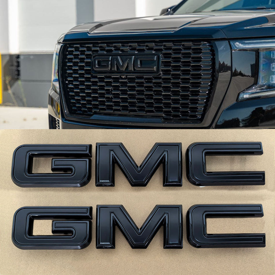 Grille & Tailgate GMC Emblem for 2019+ Sierra 1500 2500HD 3500HD Badge