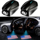 Rechargeable Car Door Logo Lights Projector Custom Image Welcome Light